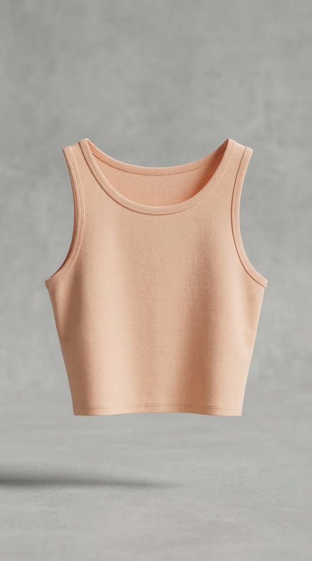 Peach Blossom Crop Tank