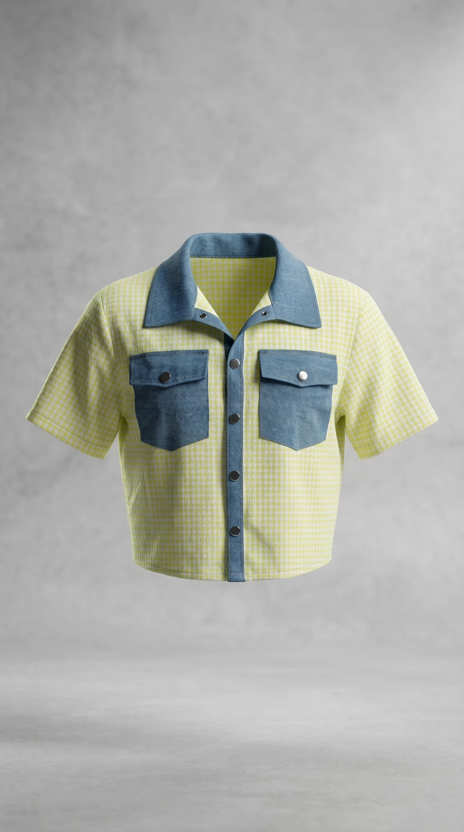 Sunflower Charm Crop Shirt