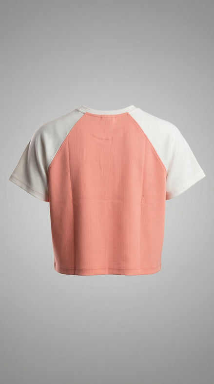 Peach Paradise Crop Tee